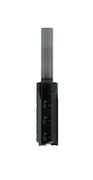 WPL Nutfräser Z3, D=18.1mm, NL=30mm, GL=75mm, S=8mm