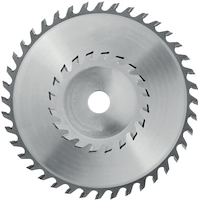 HW Glasleisten-Kreissägeblatt, ø 98x3.0/2.5x32mm, Z36 E, links, Elumatec