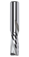 VHM Oberfräser negativ Z2, D=8mm, NL=32mm, GL=80mm, S=8mm, RL