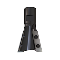 WPL Zinkenfräser 15°, Z2, D=39.5mm, NL=31.5mm, GL=65.5mm, S=M12x1mm