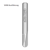 VHM Hohlkehlfräser R1.6, Z2, D=3.2mm, NL=9.5mm, GL=50.8mm, S=8mm, R
