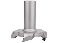 DP Planfräser f. CNC, D=80mm, NL=7mm, GL=81mm, S=25mm, Z5, R