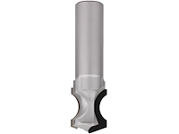 DP Füge/Radius Bohrschaftfräser für HPL Z2, D=25mm, ND=15mm, GL=90mm, HD=16mm, S=20mm, R