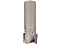 DP Nut/Falzschaftfräser für HPL Z2+2, D=25mm, NL=19mm, GL=85mm, S=25mm, R