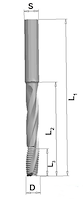 VHM Schlosskastenfräser smartline Z3, D=16mm, L2=30mm, L3=95mm, L1=170mm, S=16x50mm, RR