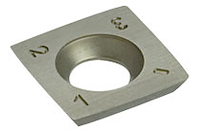 HW Wendeplatte 14x14x2mm, 4-seitig