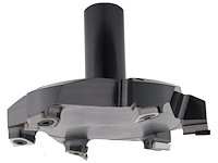 DP Planfräser "Konstantin®" f. CNC, D=80mm, NL=3.3mm, GL=85mm, S=25mm, Z3, R