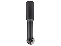WPL Kugelschaftfräser Z1, D=20mm, RA=10mm, NL=16.5mm, AL=69mm, GL=130mm, S=25mm