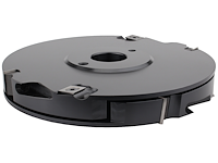 WPL Falzfräser 2-teilig, wechselseitig ziehender Schnitt, D=200mm, SB=36.4-60mm, FT=65mm, BO=30mm, Z4, V4