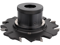 HW Verstellnuter mit Gewindebuchse, D=160mm, SB=7.0-14.5mm, NT=30mm, BO=30mm Z=2+2, V=2+2, R