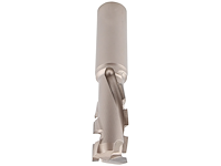 DP Nutschaftfräser "ECO", D=16mm, NL=45mm, GL=110mm, LU=7mm, HD=40mm, S=20mm, Z1+1, R