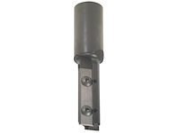 WPL Nutschaftfräser für CNC, D=20mm, NL=49.5mm, GL=111mm, S=25mm, Z2, R