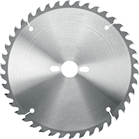 HW Dünnschnitt-Kreissägeblatt, ø 350x2.4/1.6x30mm, Z54 W, CNL