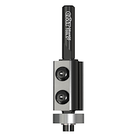 WPL Bündigfräser Z2, D=19mm, NL=12mm, GL=57mm, S=8mm