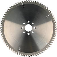 HW Kreissägeblatt für CNC / BAZ, ø180x3.2/2.2x30mm, Z42 W, NL 4/6.5/48 m.A. oben gegen UZ