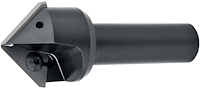 WPL Universal-Muldenfräser Z2, Gr.2, D=38mm, GL=100mm, S=25mm, R
