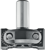 WPL Schwenkmesserkopf Z2, D=85mm, NL=40mm, GL=95mm, S=20mm, R