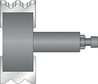 Falz- und Profilfräser Z2, D=66mm, NL=40mm, GL=99mm, S=25mm