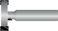 DP T-Nutenfräser Z2, D=33mm, NL=15mm, S=12mm