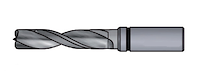 VHM Dübelbohrer, D=6mm, NL=22mm, GL=57.5mm, S=10, R