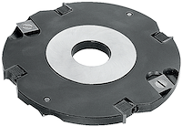 WPL Nutfräser, D=125mm, SB=12mm, NT=37mm, BO=30mm, Z4, V2+2, R