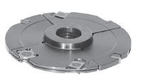 WPL Verstellnuter 3-teilig, D=150mm, SB=4.0-15.0mm, NT=45mm, BO=30mm, Z4+2, V4