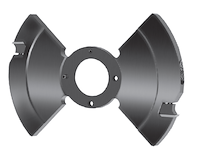 WPL Erweiterungsteil für Verstellnutfräser, D=180mm, SB=15mm, BO=30(-50)mm, Z2, R