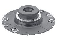 WPL Verstellnuter mit Gewindebüchse, D=180mm, SB=4.0-7.5mm, NT=32mm, BO=30(-35)mm, Z8, V4
