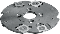 WPL Lamellen Nutfräser, D=100mm, SB=4mm, Bo=22mm, Z4+4