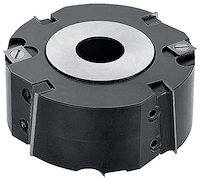 WPL Falzfräser, wechselseitig ziehender Schnitt, D=125mm, SB=50mm, FT=25mm, BO=30mm, Z4, V4