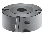 WPL Füge- und Falzfräser, wechselseitig ziehender Schnitt, D=125mm, SB=60mm, BO=30(-50)mm, Z2, V4