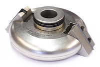 WPL Synchron Schwenkmesserkopf +/- 75°, D=155mm, SB=50mm, BO=30mm, Z2