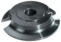 WPL Abrund-/Viertelstabfräser "R12-R20", D=167mm, SB=30mm, Bo=30(-50)mm, Z2