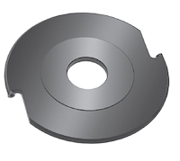 WPL Hohlkehlfräser, D=130mm, SB=10mm, B=30(-50)mm, Z2, R5