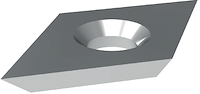 HW Vorschneider Rhombus - System OERTLI, 16x16x3mm, 4-schneidig, KCR18+