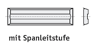 HW Wendeplatte - System VERSOFIX, 20x5.5x1.1mm, KCR08