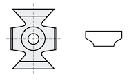 HW Wendekantenmesser - System OPPOLD, 16x22x5mm, R2, CTOPP10
