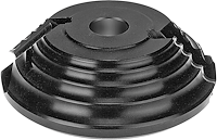 WPL Abrundfräser R2-R5, TOPCUT, D=140mm, SB=32mm, B=30(-40)mm, Z2