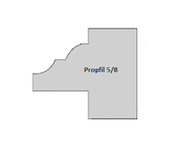 HW Profilmesser zu Konterprofilfräser 5/B