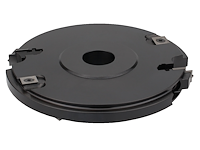 WPL Kantengetriebefräser G2, D=181.8mm, ND=125mm, SB=16.3mm, HD=68-80mm, BO=30mm, Z2, V2+2, R