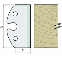 HS Profilmesser, 60mm, Nr. 600