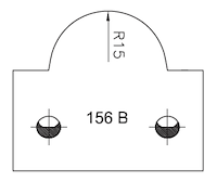 SP Profilmesser SATURN, 48mm, Nr. 156B