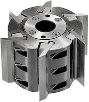 Profilrillen-Messerkopf mit Hydrospannung, D=152mm, SB=230mm, BO=50(40-60)mm, Z4