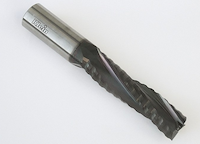 VHM Schrupp-Schlichtfräser Z3 "DLC", D=12mm, NL=45mm, GL=90mm, S=12mm, RL, pos.