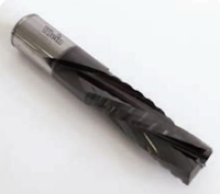 VHM Schrupp-Schlichtfräser Z3 "DLC", D=12mm, NL=35mm, GL=80mm, S=12mm, RL, neg.