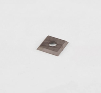 HW Vorschneider "DLC" 4-schneidig, 35°, 10.5x10.5x1.5mm, KCR08, Abb.1