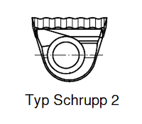 DP Wechselmesser Schrupp2 - "Konstantin® - MINI Schrupp", 9.0x8.0x2.5mm