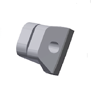 DP Wechselmesser - "Konstantin® PRO Speedy", 14.5x8.6mm, für D125