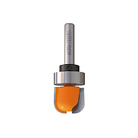 HW Schalenfräser mit Anlauflager schaftseitig, D=31.7mm, NL=16mm, GL=60.4mm, R=6.4mm, S=12.7mm