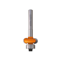 HW Auskehlfräser mit Anlauflager, D=20.7mm, R=4mm, NL=8mm, GL=57mm, S=6.35mm